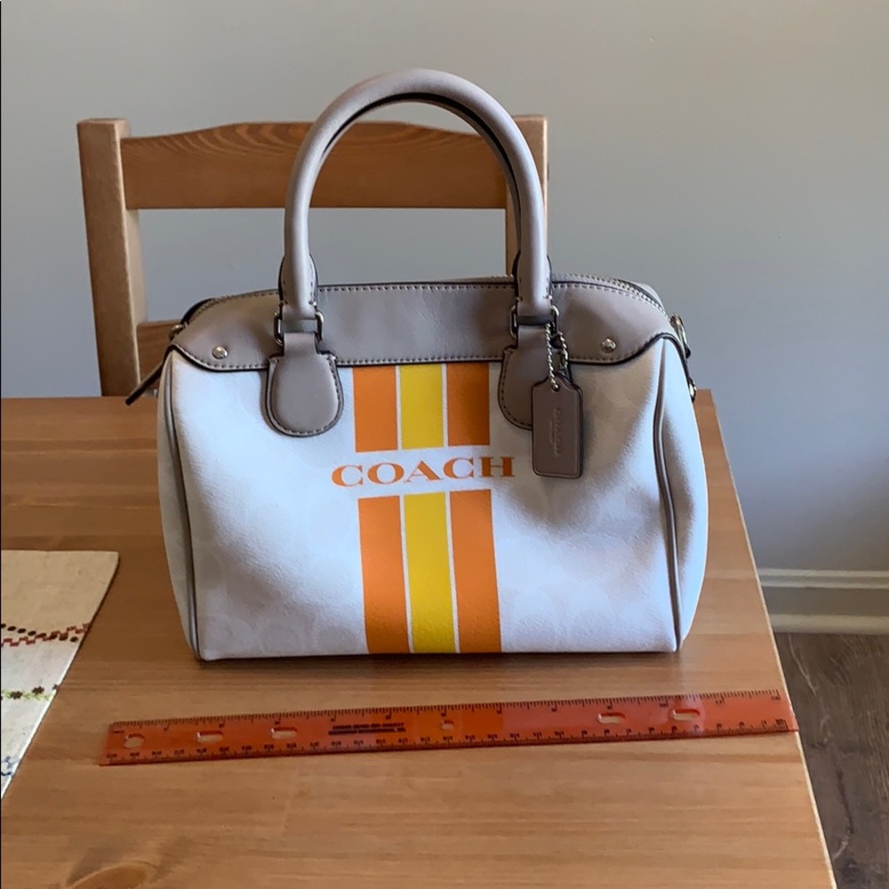 Coach mini Bennett varsity stripe